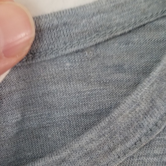 Rebecca Taylor Melange crew neck blue top size s - Picture 4 of 8